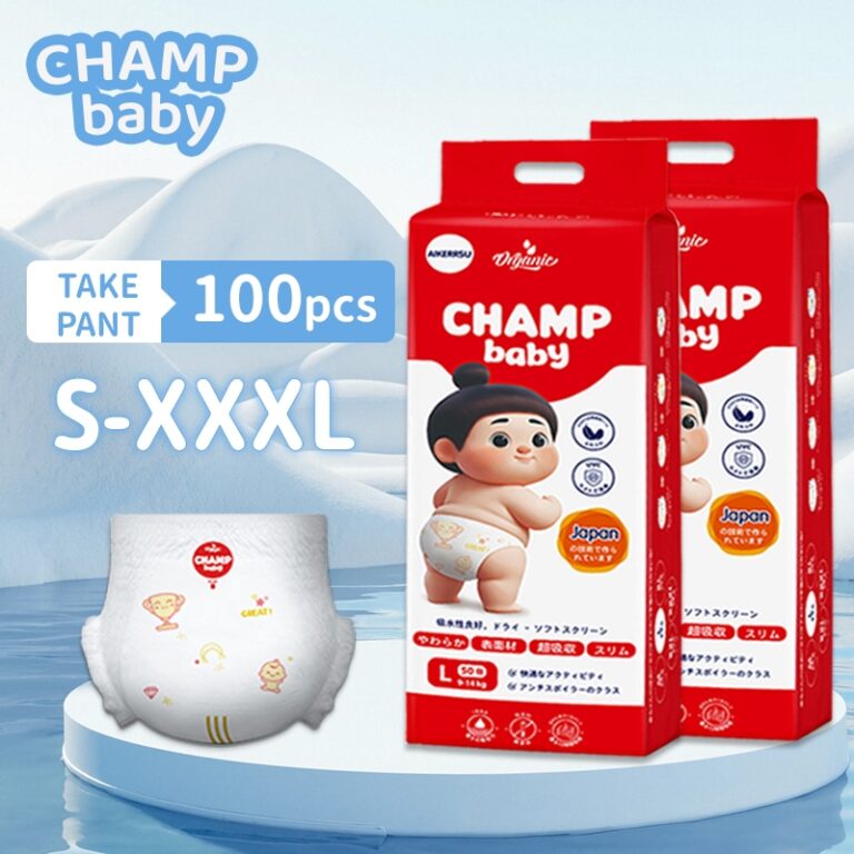 CHAMP Lampin Bayi, Panduan Pilih Jenis Seluar dan Pakai Buang Ikut Saiz M Hingga XXXL