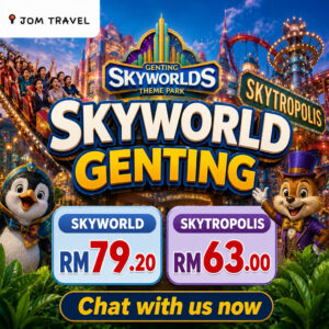 Tiket Skyworld dan Skytropolis Funland Genting Highlands