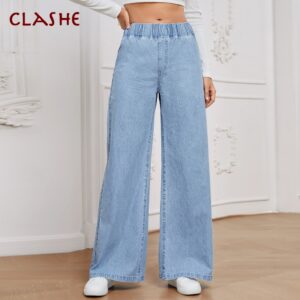 Clashe Palazzo JEANS Wanita: Panduan Saiz S Hingga 10XL dan Pemilihan Denim Selesa