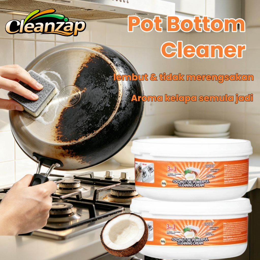 CleanZap Kitchen Cleaning Paste, Berkesan Tanggal Kotoran Dapur?