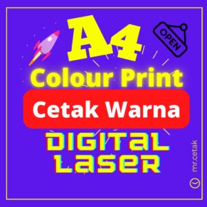 Perkhidmatan Colour Photostat Printing dan Fotostat Warna Online A4