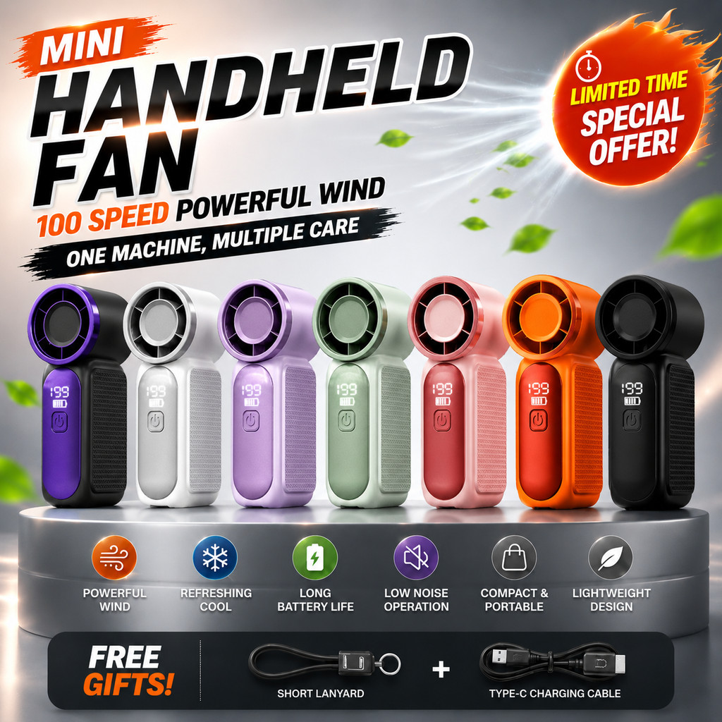 Analisis Praktikal Cooling 199 Speed Mini Fan sebelum Beli di Shopee