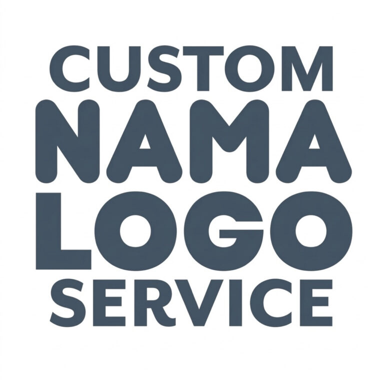 Custom Nama Logo Service untuk Tumbler