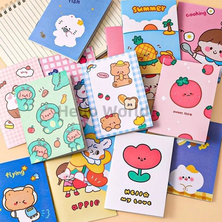 Cute Mini Notebook Pocket Notepad Stationery Portable Journal Diary