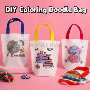 DIY Drawing Bag Painting Bag Graffiti Birthday Party Gift