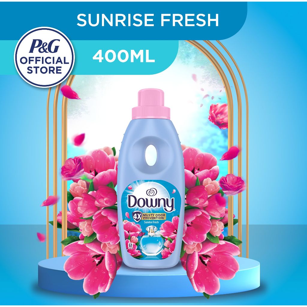 Downy Sunrise Fresh 400ml: Ciri Pelembut Pakaian dan Kesegaran