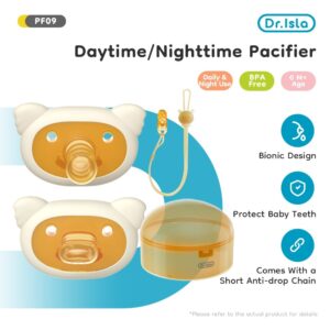 Dr.isla Newborn Baby Soothie Pacifier Puting Soft Silicone PacifierPF09
