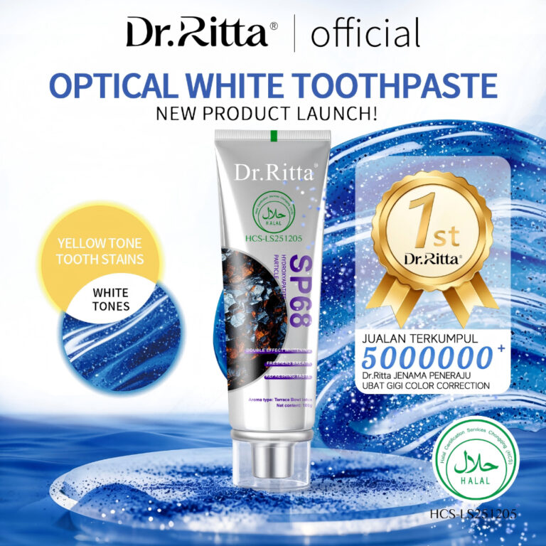 Dr.Ritta SP68 Whitening Toothpaste (100g) untuk Penjagaan Gigi Harian