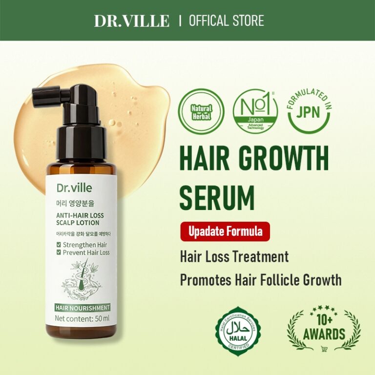 Dr.ville Hair Growth Serum 50ml: Apa yang Anda Perlu Tahu