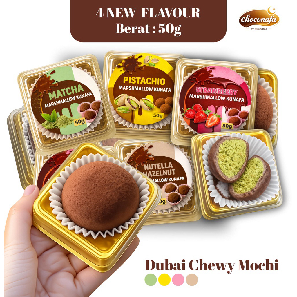 Dubai Chewy Cookie Mochi Kunafa 50g: Apa yang Perlu Disemak sebelum Cuba?