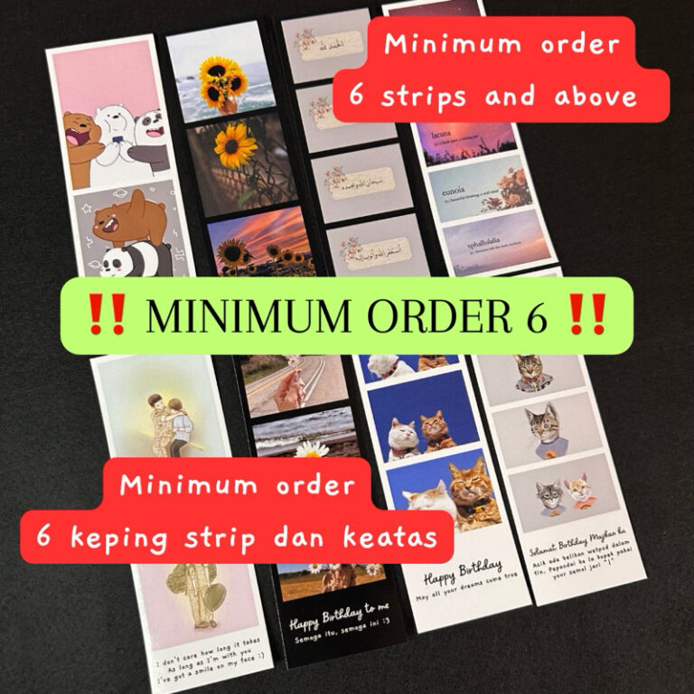 Glossy Custom Mini PhotoSTRIP Printing Service