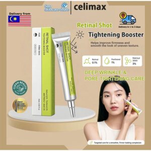 CELIMAX The Vita-A Retinal Shot Tightening Booster 15ML: Berkesan untuk Anjalkan Kulit?