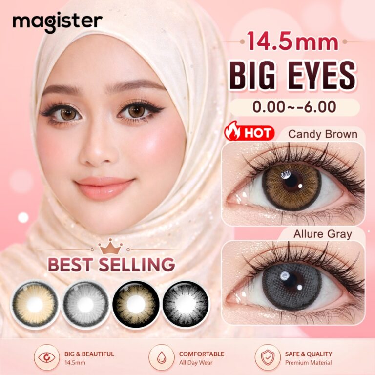 Magister Diamond Candy 14.5mm: Pilihan Kanta Lekap Warna 6 Bulan