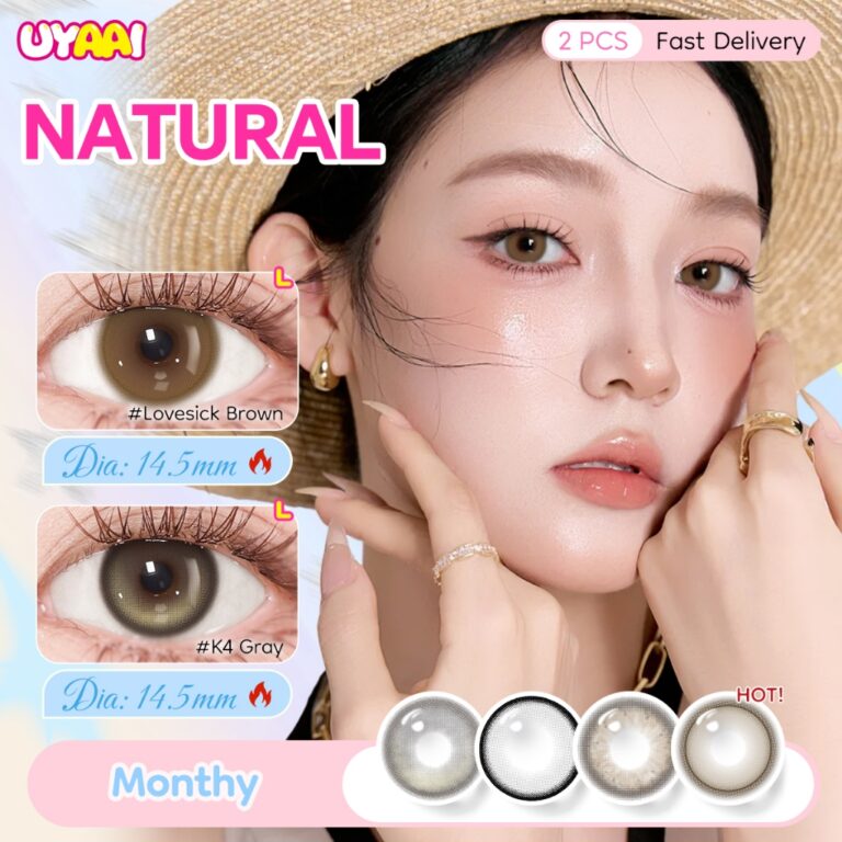 UYAAI Contact Lens Sweetie Cloud Pilihan Warna Korean Natural