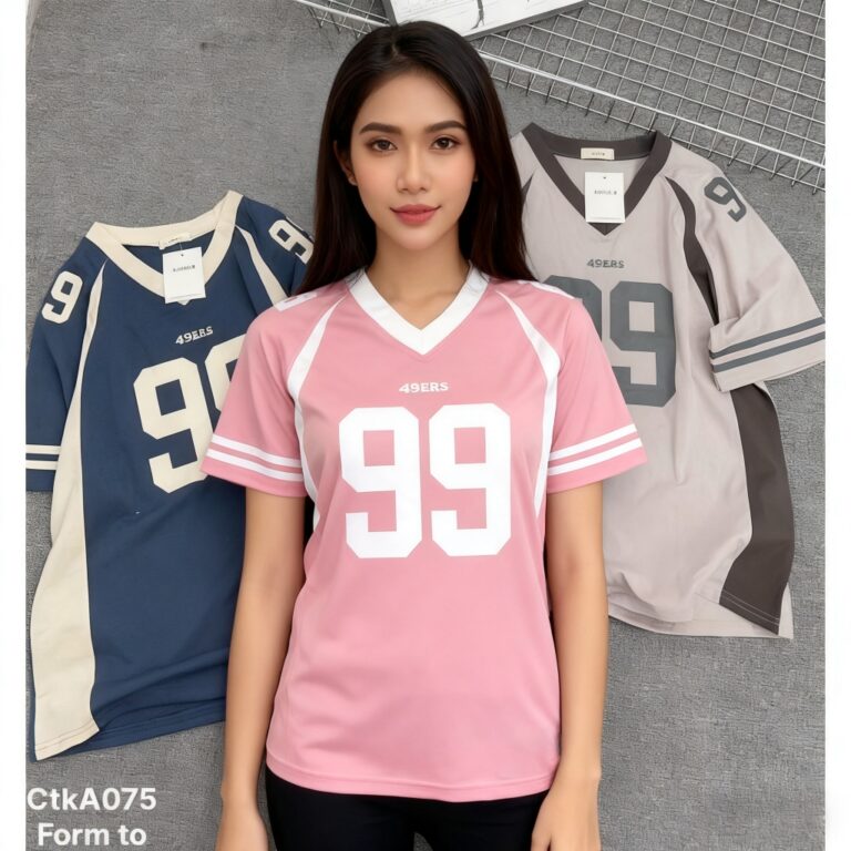 Baju Couple Jersey Streetwear Number 99 Dry T-Shirt
