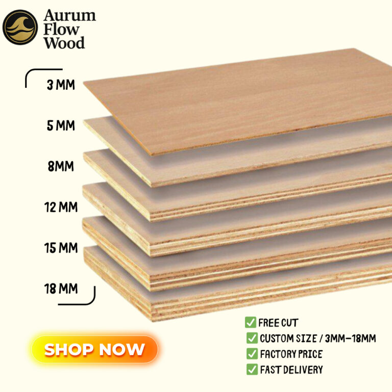 Panduan Tempah Custom Plywood Board Mengikut Saiz Projek DIY Anda