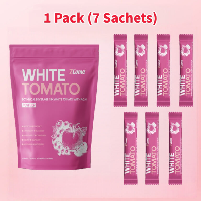 Halal 7Lume White Tomato Whitening Drink dan Panduan Pembeli
