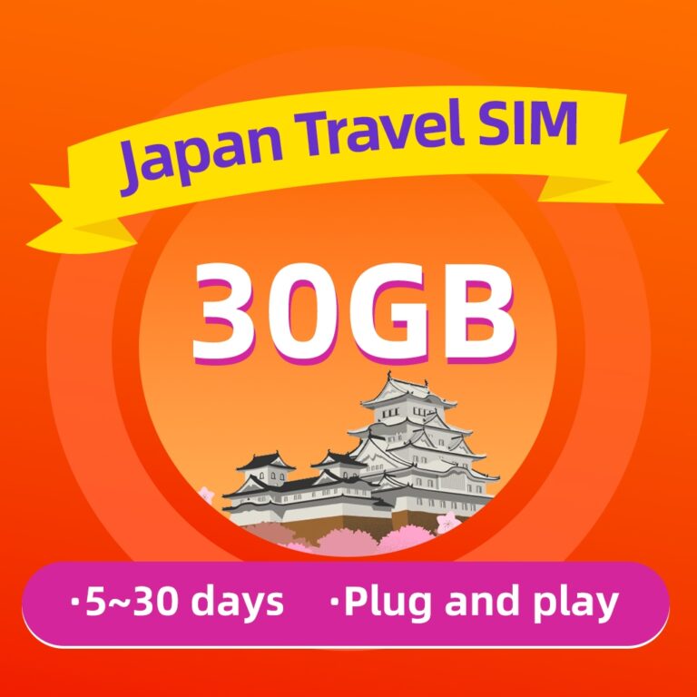 Panduan Memilih SIM Kad Data Jepun 30GB untuk Keperluan Internet Perjalanan