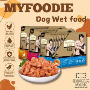Mengenali MyFoodie Dog Wet Food 95g untuk Pemakanan Basah Anjing
