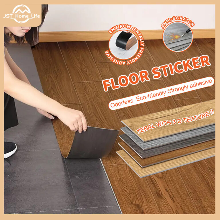 Vinyl Tile Flooring Stickers 2MM: Ciri, Pemasangan dan Pertimbangan