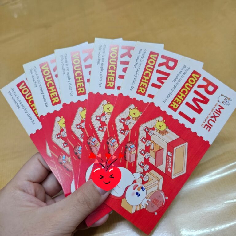 Baucar Mixue Rm1 dan Tawaran BUY 10 Free 2
