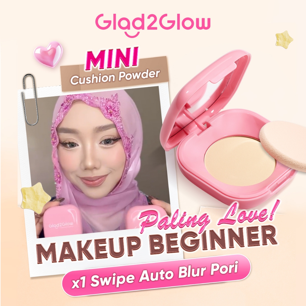 Glad2Glow MakeUp Foundation Full Coverage TWC Compact Powder: Pilihan Praktikal Tutup Masalah Kulit Sekelip Mata?