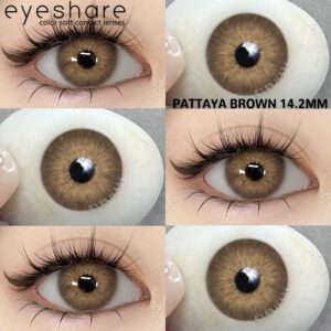 Kanta Lekap Eyeshare PATTAYA 14.2MM: Pilihan Power 0.00 Hingga -6.00 Bergaya Korea