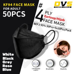 Topeng Muka KF94 4ply Dewasa: Pilihan Perlindungan 3D 50 Keping