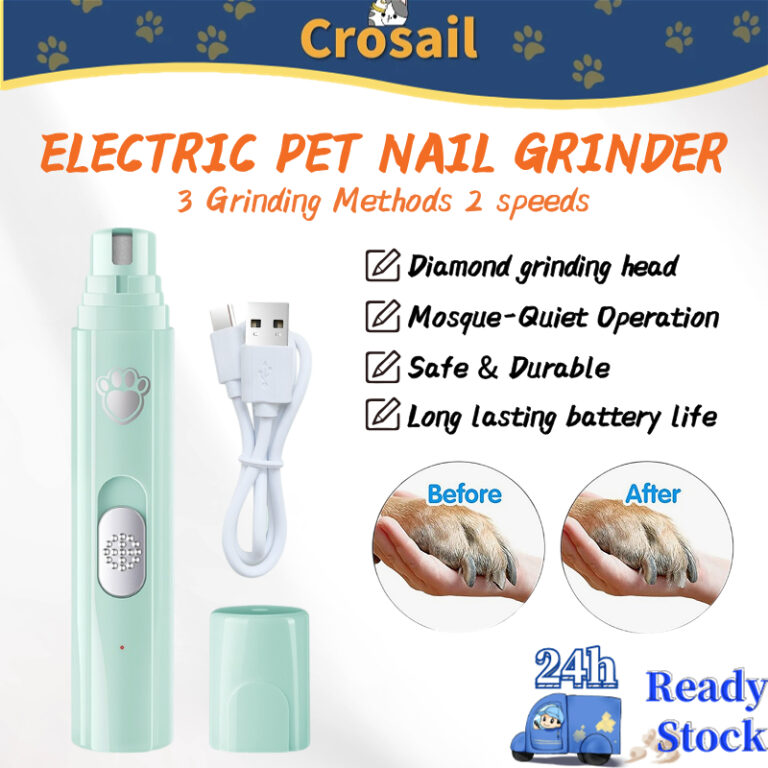 Electric Pet Nail Grinder Clipper: Pilihan Pemangkas Kuku Haiwan Tanpa Sakit?
