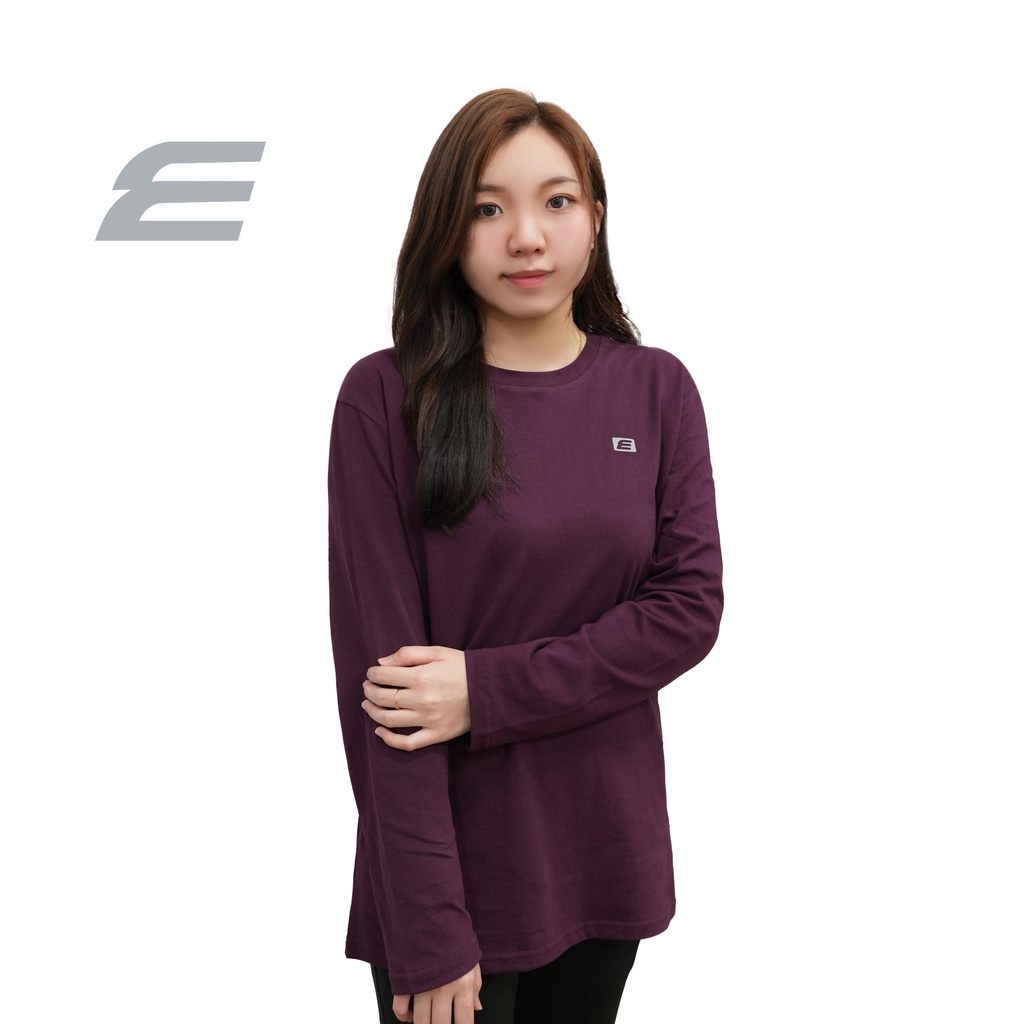 ELGINI E16212 Baju-T Kapas Lengan Panjang S-XXL