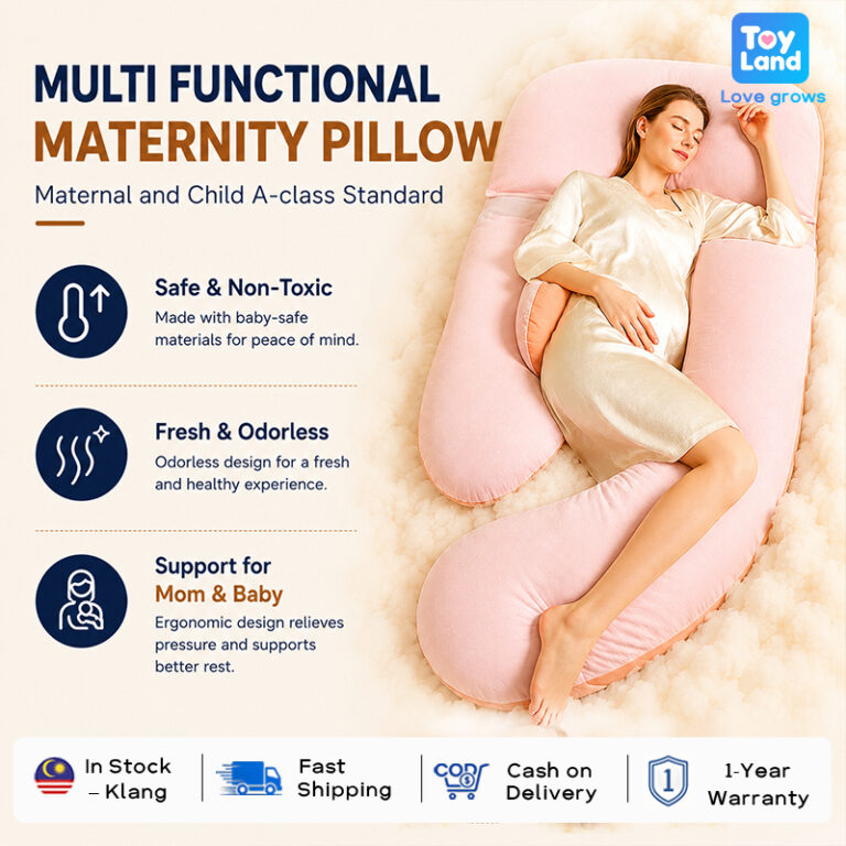 Bantal Mengandung U Shape Extra Large: Sokongan Badan dan Keselesaan Ibu Hamil