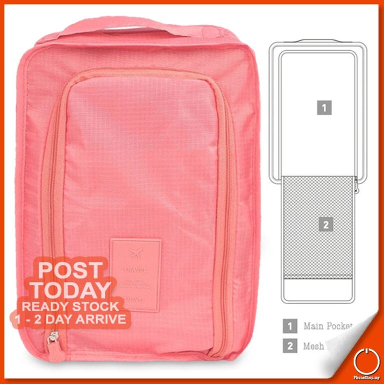 Light Weight Travel Shoes Pouch Organizer Waterproof Nylon Multifunction Storage Bag