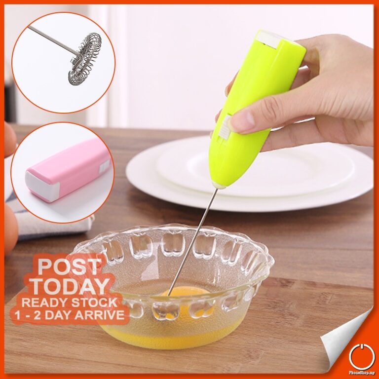 Electric Egg Beater dan Milk Frother Pintar untuk Kegunaan Dapur Harian