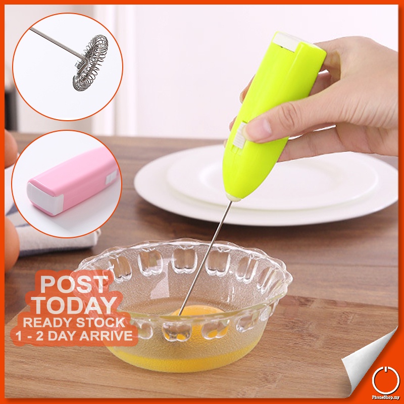 Electric Egg Beater dan Milk Frother Pintar untuk Kegunaan Dapur Harian