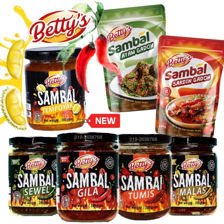 BETTY's KITCHEN SAMBAL GILA Pilihan Ready To Eat untuk Peminat Pedas
