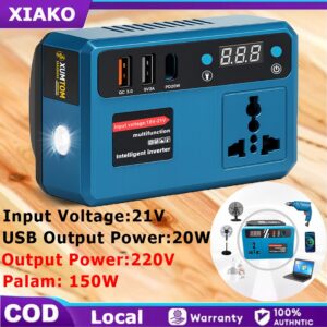 Malaysia Delivery Dagmara 21V to 220V Pure Sine Wave Inverter