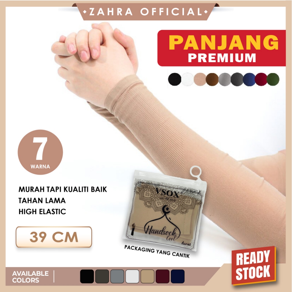 Handsock Plain AQUA Cool Nylon Panjang: Ciri dan Kegunaan