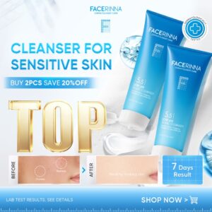 FACERINNA-5.5 LOW PH B5 Gel Cleanser: Pembersih Muka Lembut untuk Kulit Sensitif