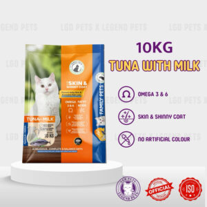 Family Pets Cat Food Tuna With Milk 10kg: Pilihan Makanan Kucing Kering