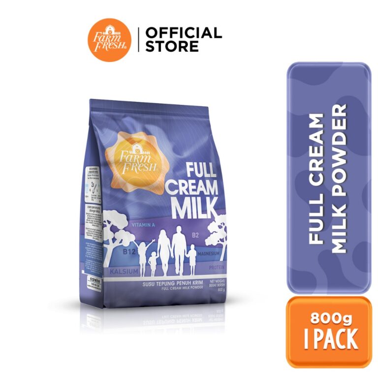 Farm Fresh Full Cream Milk Powder 800g: Adakah Susu Tepung Penuh Krim Ini Pilihan Praktikal untuk Keluarga?