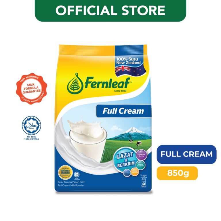 Panduan Praktikal Memilih Fernleaf Full Cream Milk Powder 850g