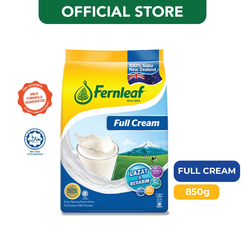 Panduan Praktikal Memilih Fernleaf Full Cream Milk Powder 850g