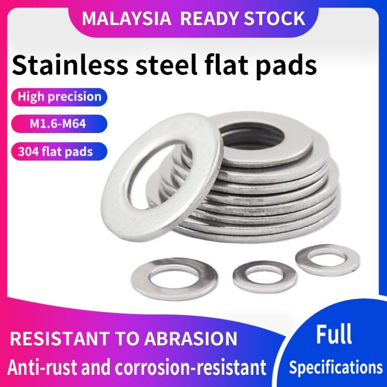 Flat Washer M2 hingga M20 304 Stainless Steel: Pemilihan Saiz dan Kegunaan