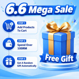 Maksud Tawaran Free Gift 6.6 Mega Sale dan Cara Pilihan Percuma Diberikan