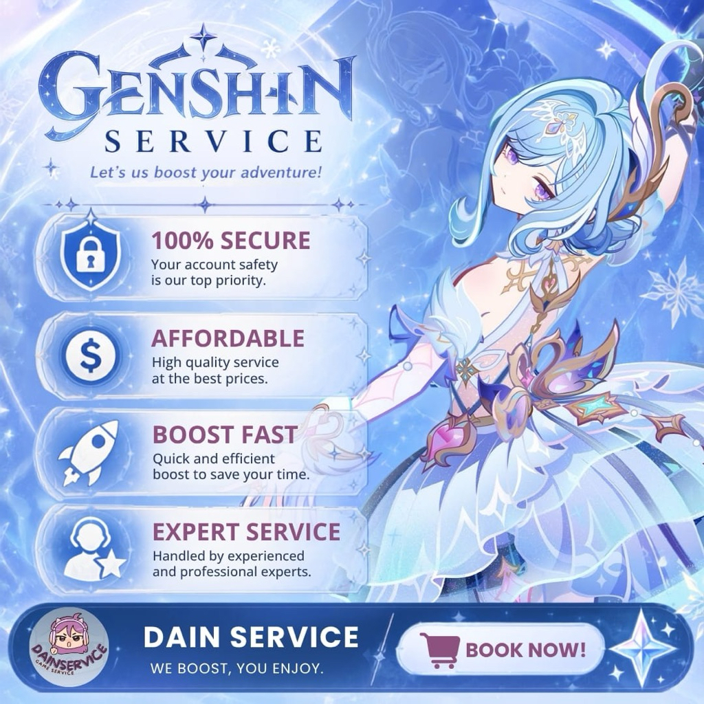 Genshin Impact Boosting Service: Apa yang Perlu Anda Tahu sebelum Langgan