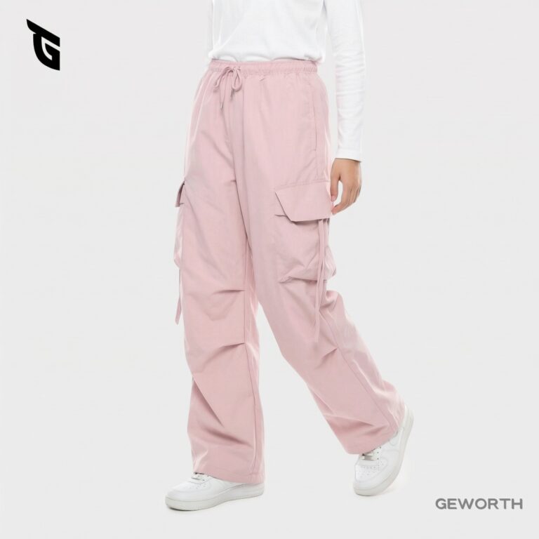 GEWORTH Seluar Cargo Wanita Style Loose