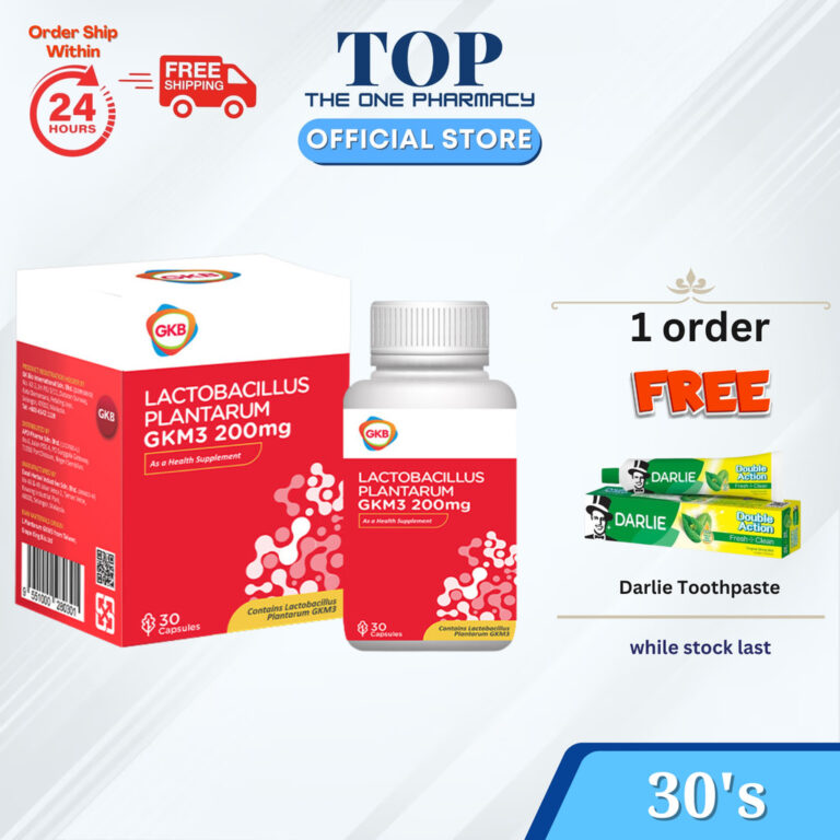 Adakah GKB Lactobacillus Plantarum GKM3 200 mg Pilihan Praktikal untuk Kesihatan Usus Harian?