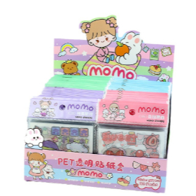 GOOJODOQ DIY Cartoon Decoration Sticker - Random: Pilihan Dekorasi Rawak untuk Barangan Peribadi