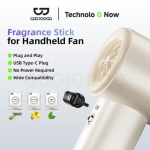 GOOJODOQ Essential Oil for fan: Wangian Berpanjangan Tanpa Beban Kuasa