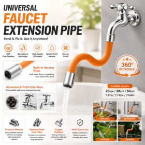 [Gstore] Faucet Extension Paip Extender 360 Rotating Water Tap Extension